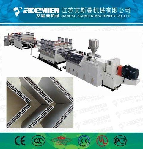 PP/PE/PC Hollow Building Formwork Making Machine/ Extrusion Line