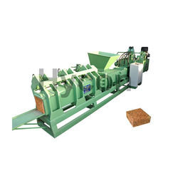 Semi Automatic Coco Peat Block Making Machine