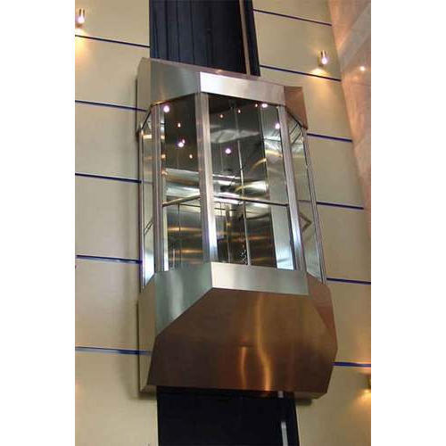 Stainless Steel Hydraulic Passenger Elevators
