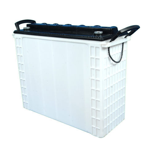 plastic battery container