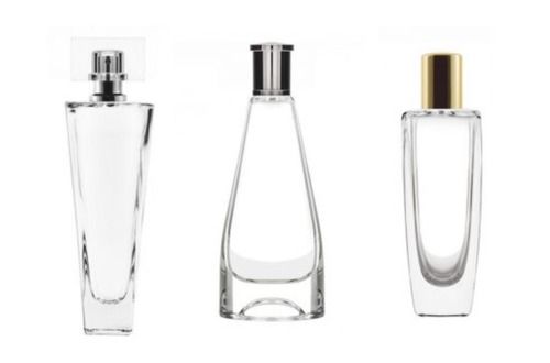 Transparent Glass Perfume Bottles