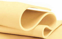 Black And Yellow Natural Rubber Sheets