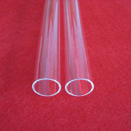 Clear Quartz Glass Tube