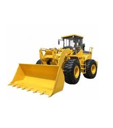 Brown Multi Functional Telescopic Wheel Loader