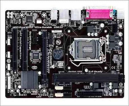 Blue Computer Desktop Motherboard