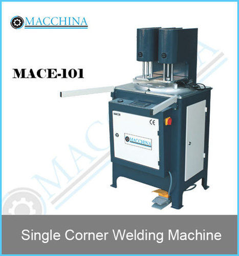 Single Corner Welding Machine - Adjustable Pressure, Two-Hand Control | Instant Temperature Display, Incremental Angle Settings from 30 to 180 Degrees