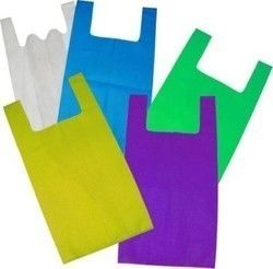 W Cut Non Woven Bags - Customized Sizes for Shopping, Grocery, and Promotion | Laminated, Recyclable, Various Handle Types, Glossy and Matte Finishes