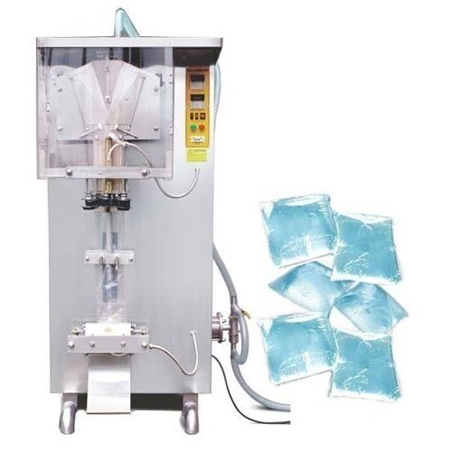 Water Pouch Packing Machine - 80 to 130 mm | Semi-Automatic, Electric, Rust Resistant, Quick Filling Operation, Low Maintenance