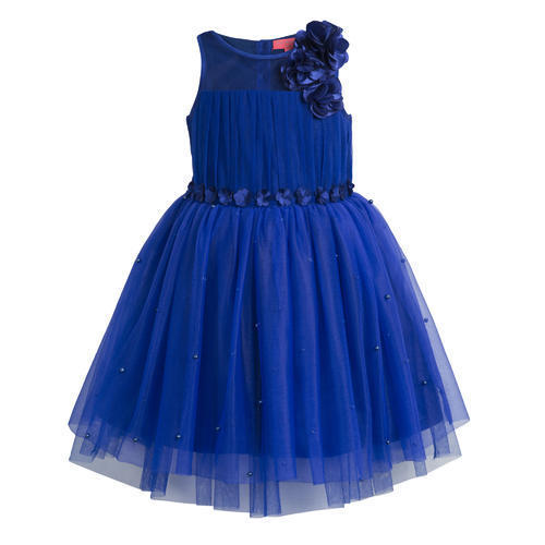 Girls Party Wear Frock Size: Medium