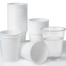 Eco Friendly White Disposable Glasses