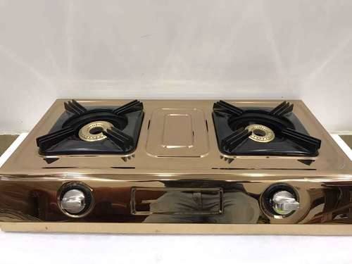 Stainless Steel 2 Burners Gas Stove