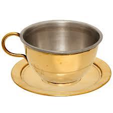 Washable Brass Cups