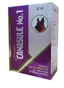 Canasule No.1- Dog Homoeopathic Veterinary Medicine