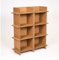 Corrugated Double Shelf