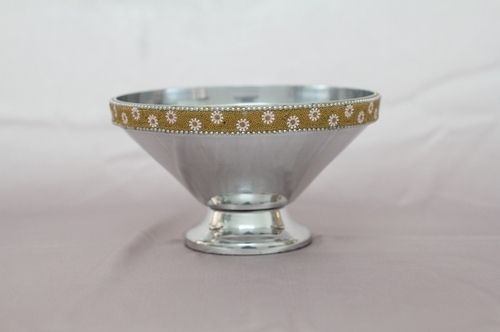 Designer Shiny Aluminum Bowl