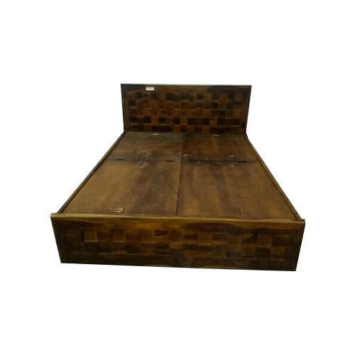 Termite Proof Brown Wooden Bed