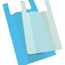 Blue And White Disposable Bag