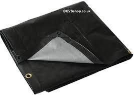 Heavy Duty Black Tarpaulin Sheets