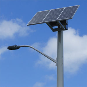 High Power Solar Street Lights - Durable Aluminum Housing, 1200 Lumens Brightness | Energy-Efficient, Weather-Resistant