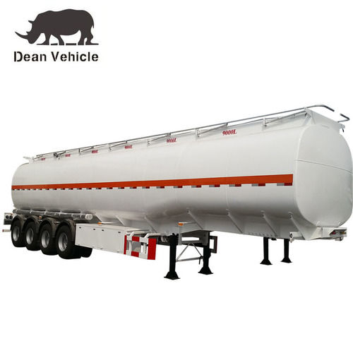 4 Axle 54000 Liters 6 Compartments Fuel Tank Semi Trailer