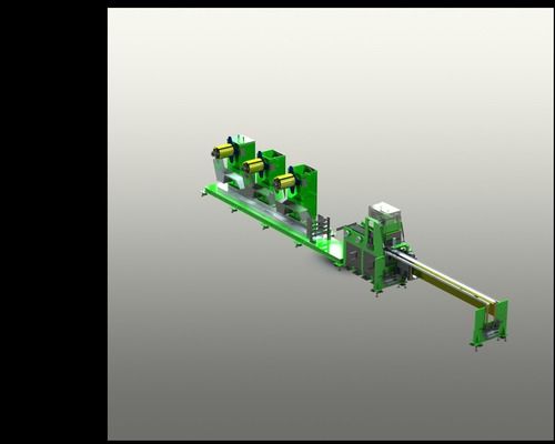 Amorphous Cut To Length With Stacker