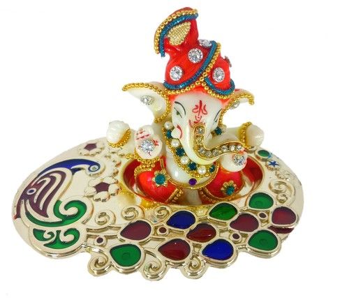 Handicraft Car Dashboard Ganesha