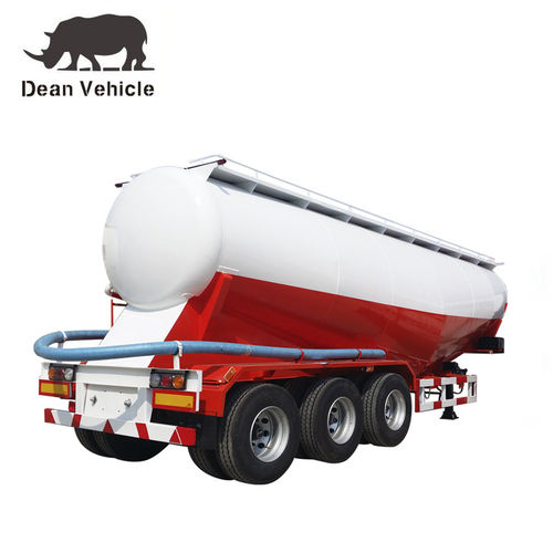 Aluminum/Alloy 50 Tons Cement Tank Trailer