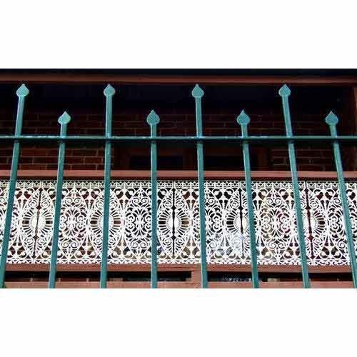 Painted Boundary Steel Railing