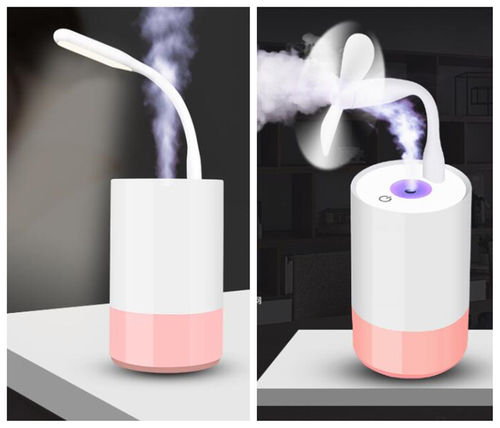 350ML Mini Multifunctional Cool Mist Humidifiers With Led Fun