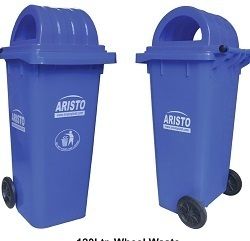 Long Life Waste Bin with Dome Lid