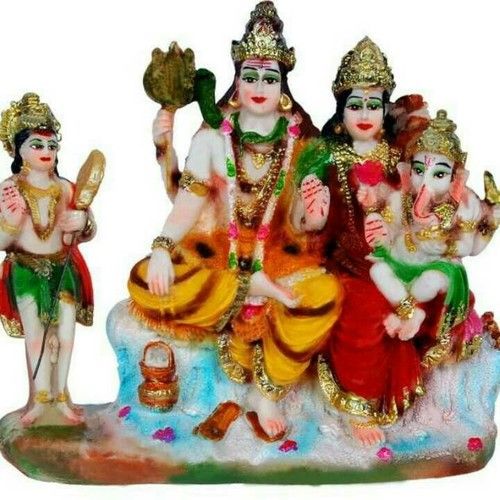 Multicolour Hindu God Statue