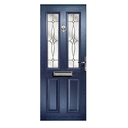 Decorative Blue Frp Door