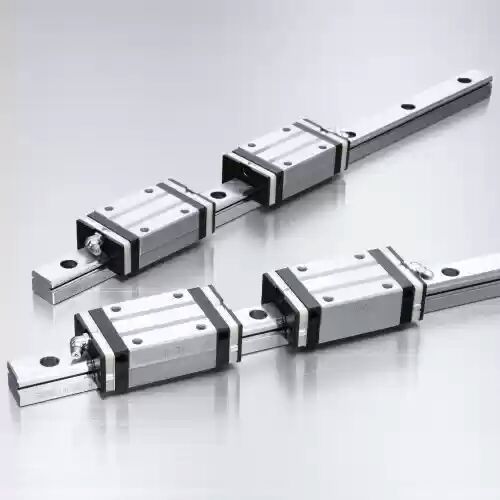 Linear Guide Way Bearing - Steel, Guide Widths 15/20/25/30/35/45 mm, Lengths 100 mm - 4000 mm | Ideal for Machinery Applications, High-Quality Storage Standards