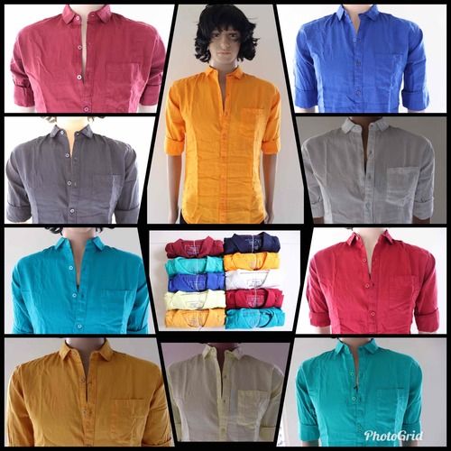 Mens Plain Cotton Shirts Size: Extra Large