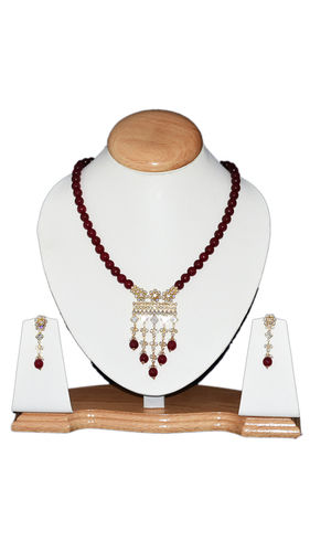 Semi Precious Stones Necklace - Premium Quality Raw Gemstones | Affordable Elegance, Expertly Crafted in Noida, Quality Assured