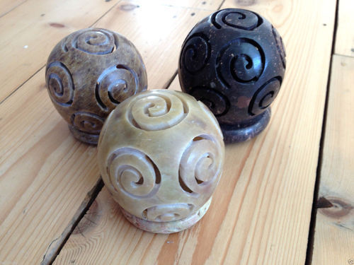 Soapstone T Light Ball