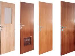 Teak Wood Flush Door - Polished Finish, Customized Size 30-75 mm, Right Lock Handle Position, Non Water Resistant, Solid Wood Material, Brown Color