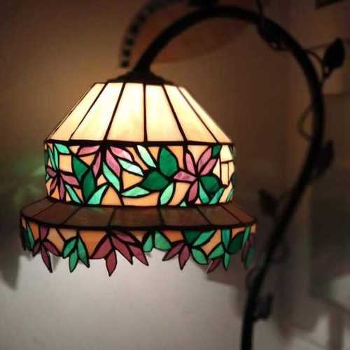 Tiffany Style Stained Glass Lamp Length: 24  Meter (M)