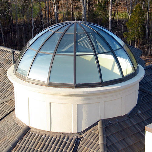 Clear Glass Round Roof Skylight