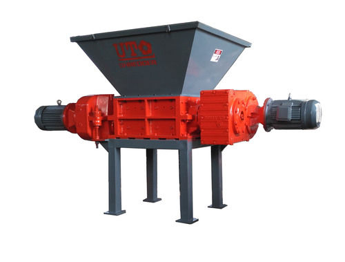 High Capacity With Low Noise Double Shaft Shredder