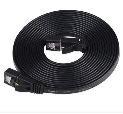 High End Flat Design Ethernet Cat7 Category7 RJ45 Cable