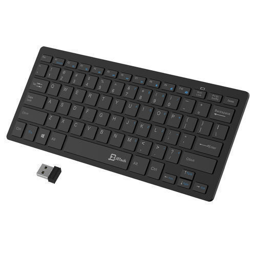 Rechargeable Black Wireless Keyboard