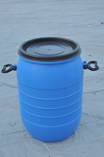 50 Liters Blue Color Plastic Barrel