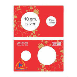 Printed Gift Coin Card