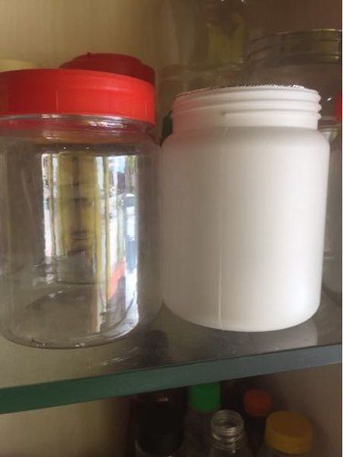 Round Shape Plastic Jar