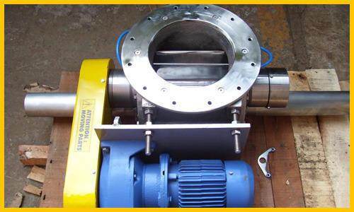 Blow Through Type Rotary Valve