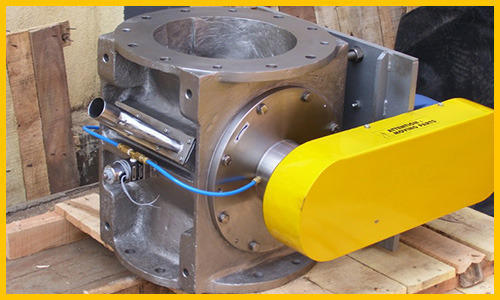 Fall Through Type Rotary Valve