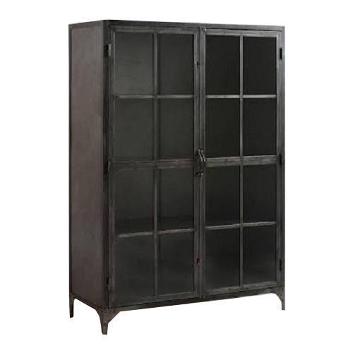 Modern Iron Display Cabinet