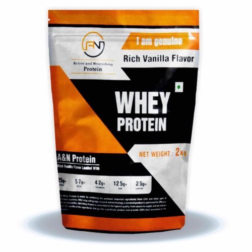 Rich Vanilla Flavor Whey Protein Powder