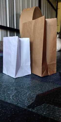 White Colour Paper Bags